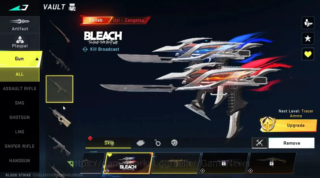 Blood Strike Accounts ASIA|ULTRA[Origin-12,UMP45,ETHAN,HANK]|Collab BLEA image 13