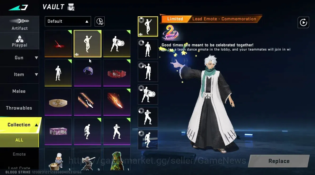 Blood Strike Accounts ASIA|ULTRA[Origin-12,UMP45,ETHAN,HANK]|Collab BLEA image 20