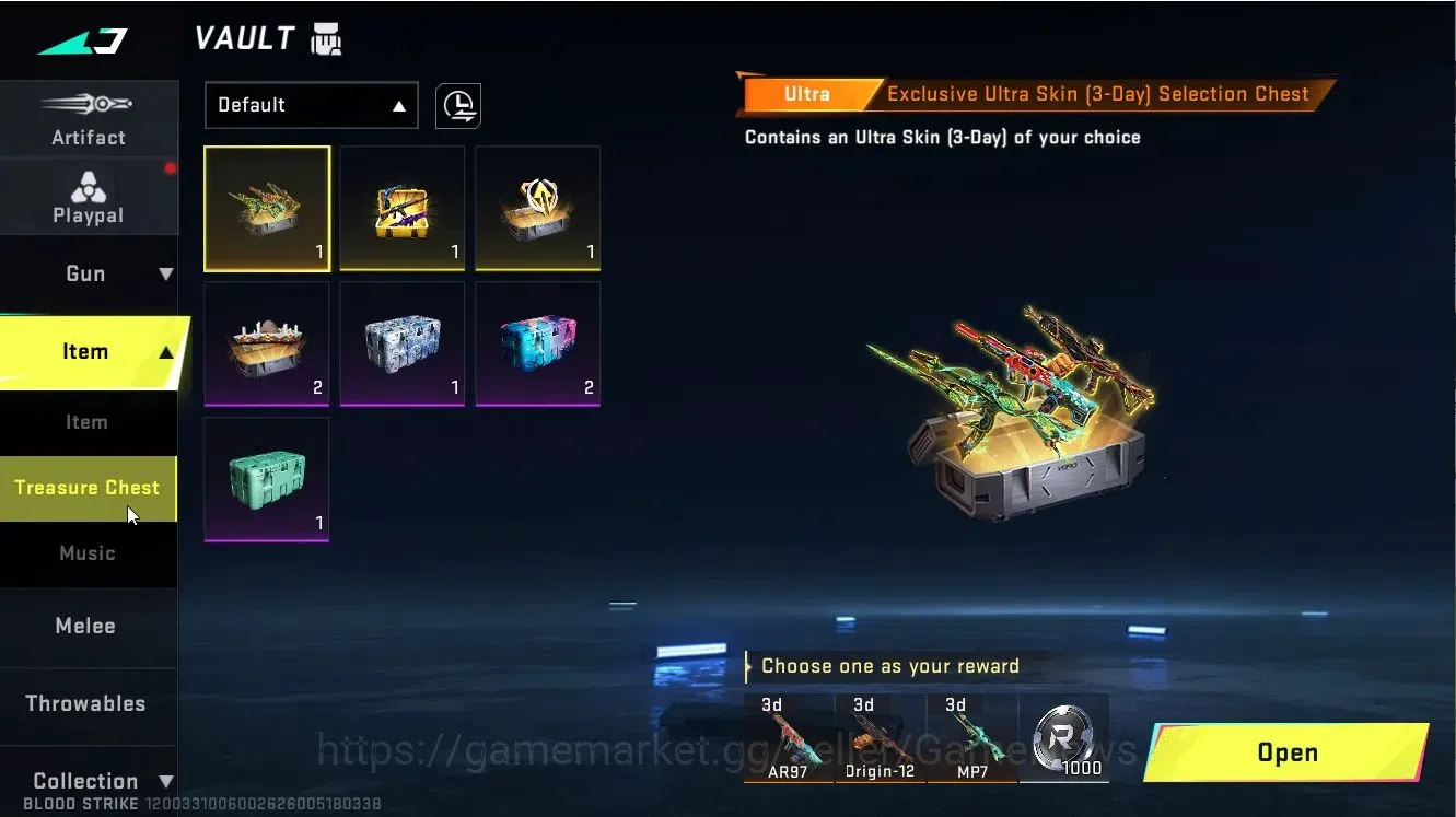 Blood Strike Accounts ASIA|ETERNAL MELEE Chainblade|Collab EVA[KATYA-EVA image 15