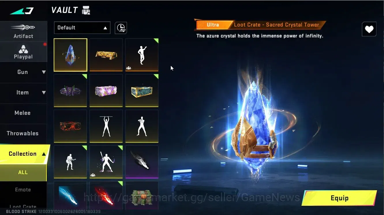 Blood Strike Accounts ASIA|ETERNAL MELEE Chainblade|Collab EVA[KATYA-EVA image 16