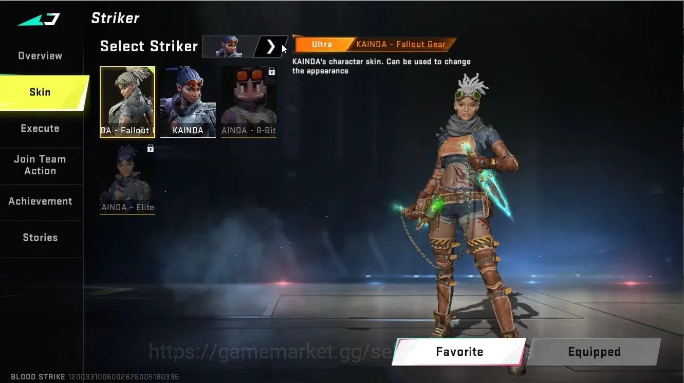 Blood Strike Accounts ASIA|ETERNAL MELEE Chainblade|Collab EVA[KATYA-EVA image 7