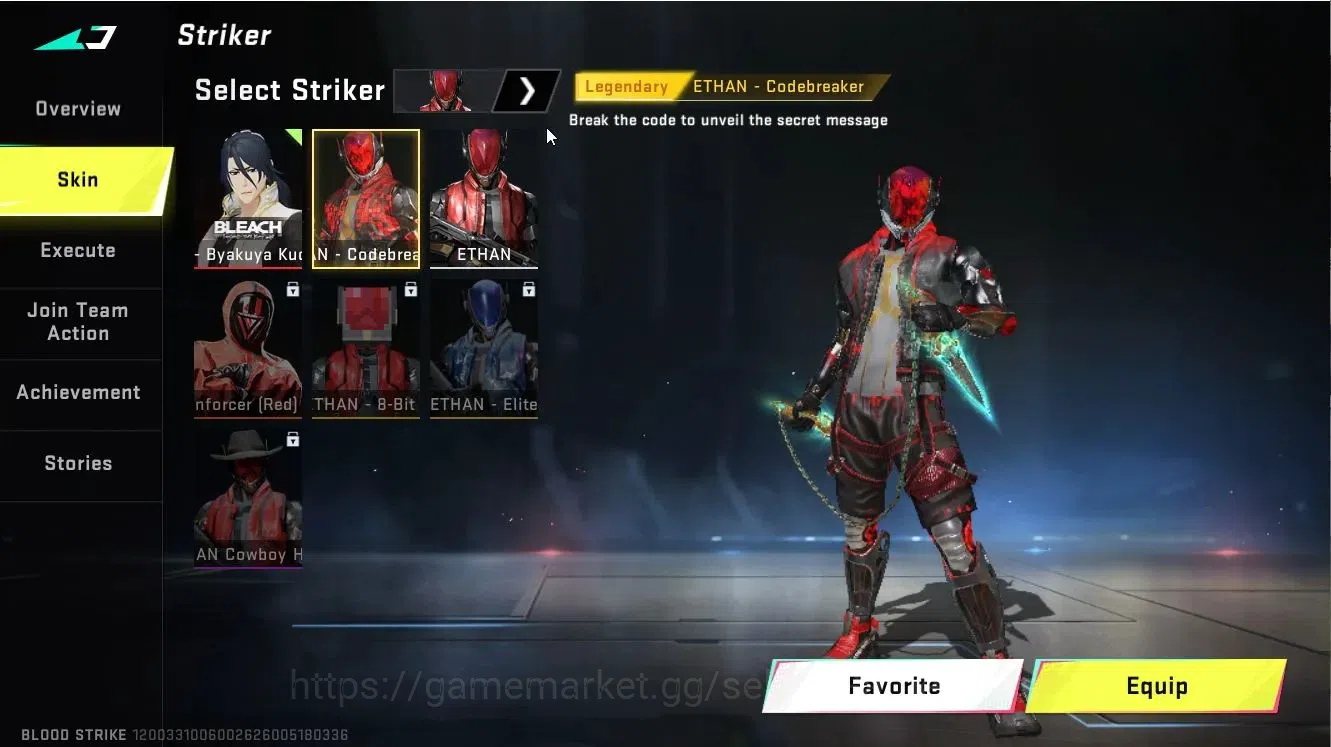 Blood Strike Accounts ASIA|ETERNAL MELEE Chainblade|Collab EVA[KATYA-EVA image 9