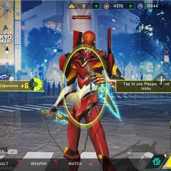 Blood Strike Collab Skin ASIA|ETERNAL MELEE Chainblade|Collab EVA[KATYA-EVA image 1