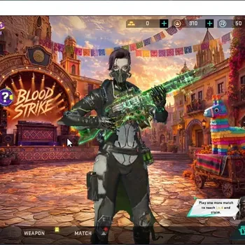 Blood Strike Accounts Collab Skin Asia|Eternal Thompson-Unplugged|Collab Aot2 M4A1-Battle of Faith|Ultra
