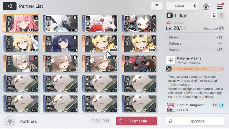 Chaos Zero Nightmare Accounts GLOBAL Lv18 | 2 SSR Magna Veronica Cassius Nia Sel image 4