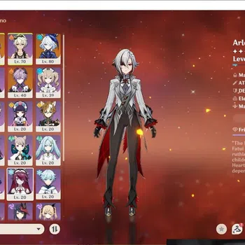 Genshin Impact Accounts Others ASIA AR 51|2 Limited CHAR+2(*5Wpn)|Arlecchino+Sign(CrimsonMoon),Kazuha,KaguraVerity|Many
