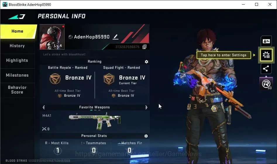 Blood Strike Accounts ASIA|Starter|2 ULTRA[NACHO-EDM,ZERO-Bloodstained]| image 2