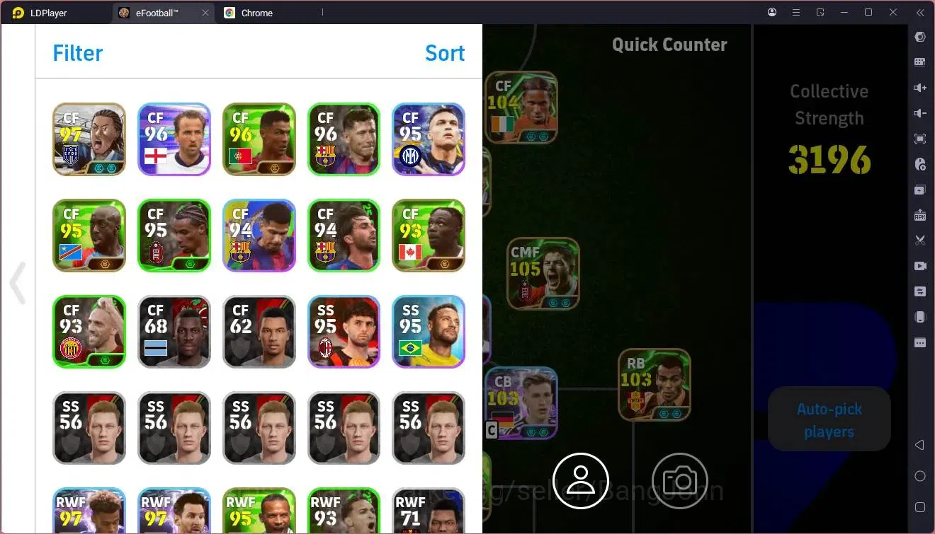 eFootball Accounts Mobile |PW 3196|Epic Drogba,Pepe,Guardiola,Gerrard image 2
