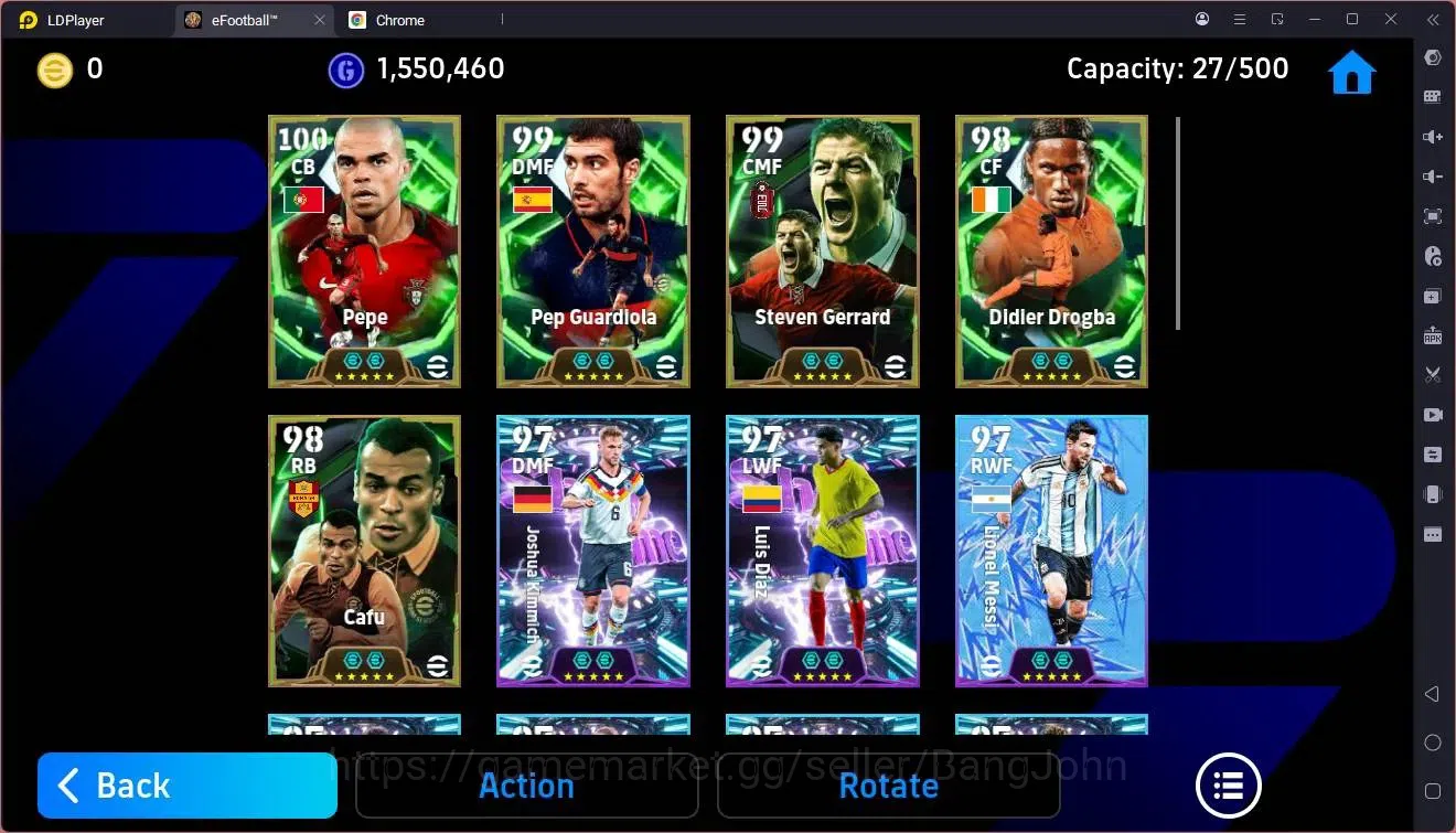 eFootball Accounts Mobile |PW 3196|Epic Drogba,Pepe,Guardiola,Gerrard image 4