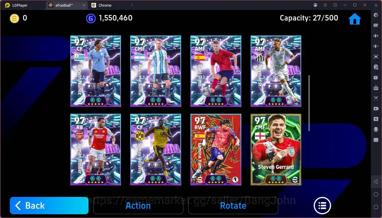eFootball Accounts Mobile |PW 3196|Epic Drogba,Pepe,Guardiola,Gerrard image 5
