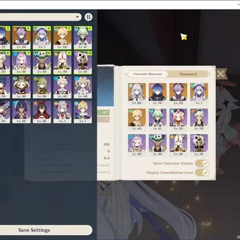 Genshin Impact Accounts Reroll Asia|AR 47|3 Limited + 4(*5 Weapon)|Skirk,Flins,Diluc|Reuni ON|Male MC|Take Mail|Check