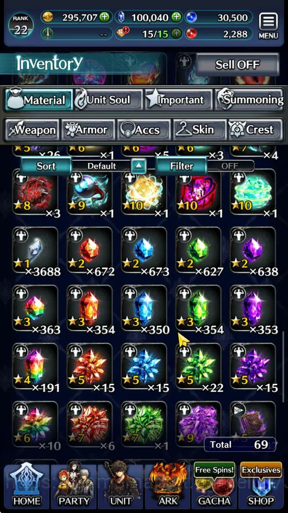 Last Cloudia Accounts Starter Rank22|100k Crystal|P.O.G. Garland,Graphel image 6