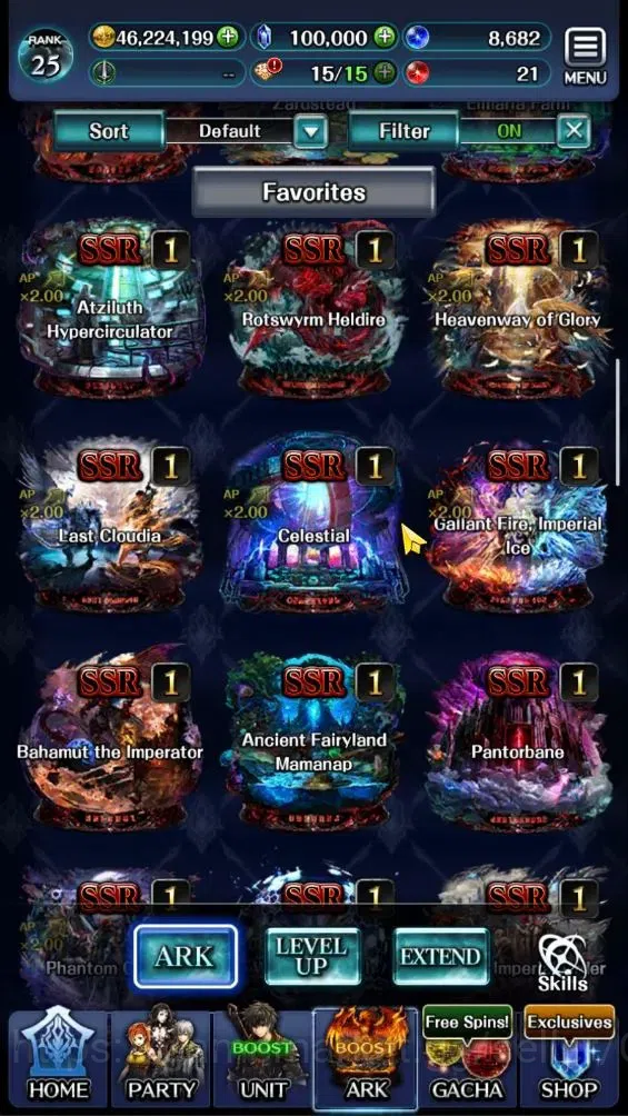 Last Cloudia Accounts Endgame GLOBAL|Rank 25|100K Crystal|Top Tier Unit [Spirit Maiden Sera,Telestio,Etc]| 1 UR 4 LR 46 SSR 6