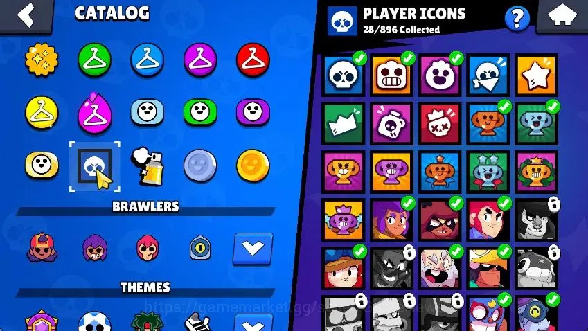 Brawl Stars Accounts 1016 Trophy|18 Brawlers 2 MAX Lvl [Meg,Edgar]|1 Epic Skins [Shelly Dancer]|9K Bling 71 Gem 2K 15