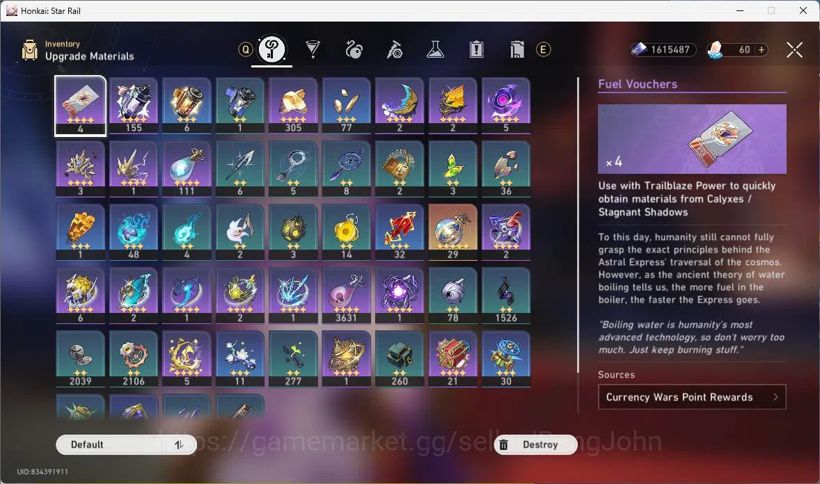 Honkai Star Rail Accounts ASIA|TL 65|12 Limit|CarryTeam(Castorice+sign,Evern image 11