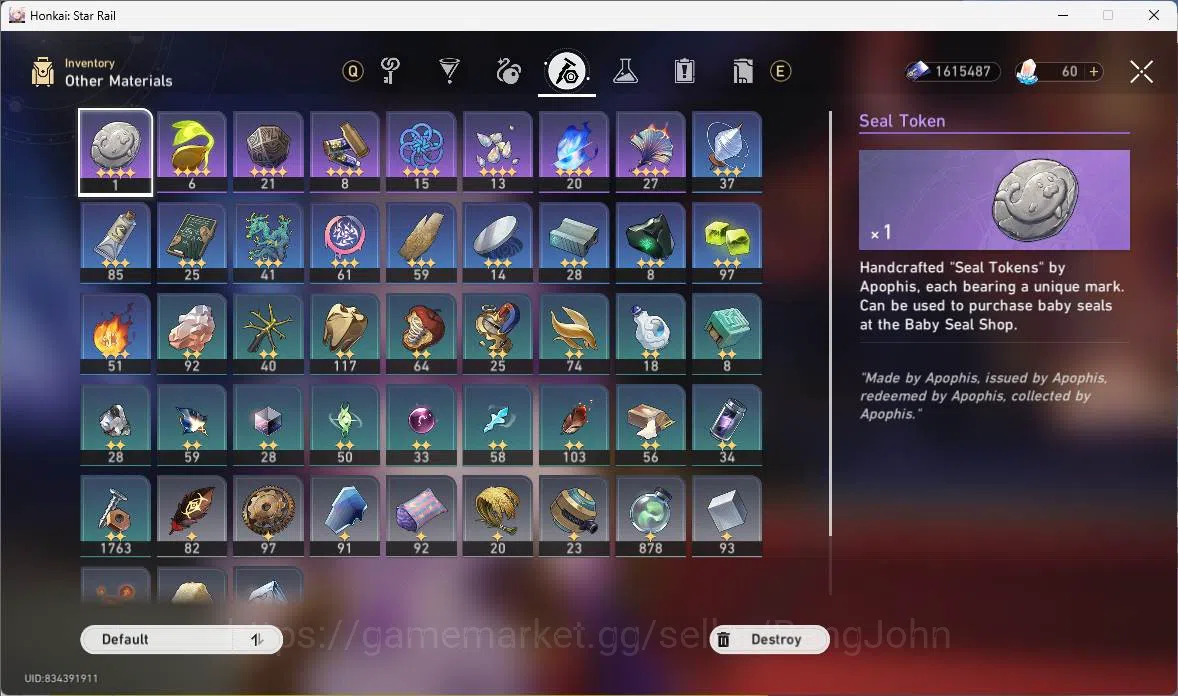 Honkai Star Rail Accounts ASIA|TL 65|12 Limit|CarryTeam(Castorice+sign,Evern image 14