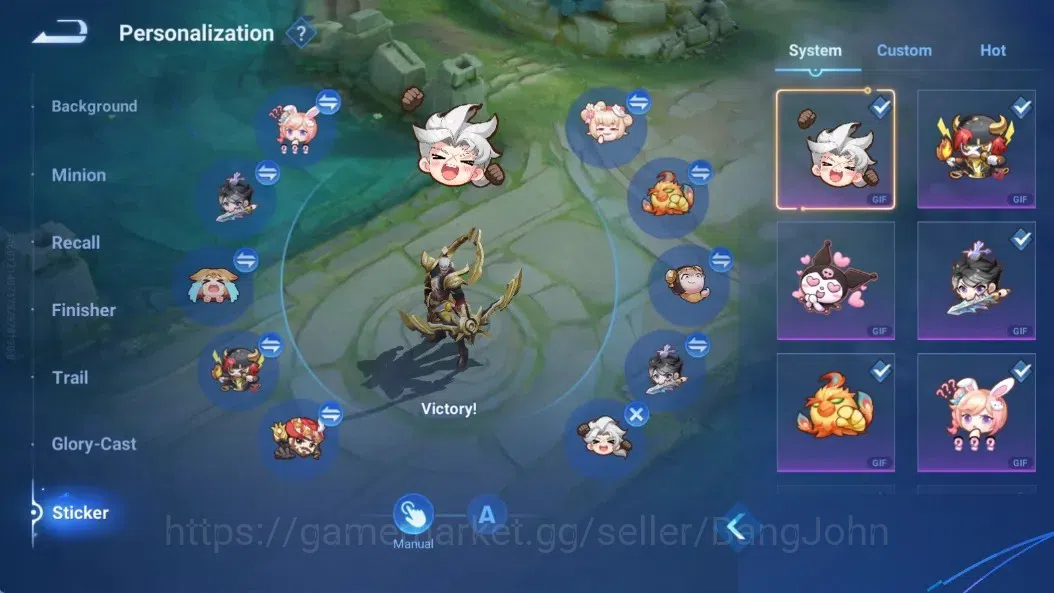 Honor of Kings Accounts Global|110H 111S|3 Legend [Kaizer(Demonplate),Musa image 15