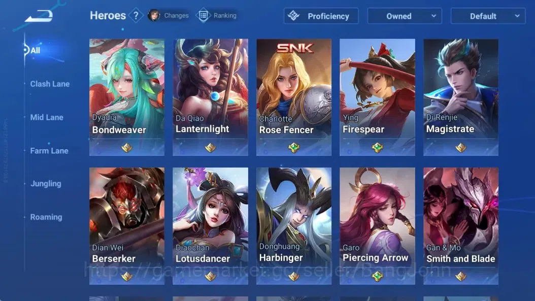Honor of Kings Accounts Global|110H 111S|3 Legend [Kaizer(Demonplate),Musa image 20
