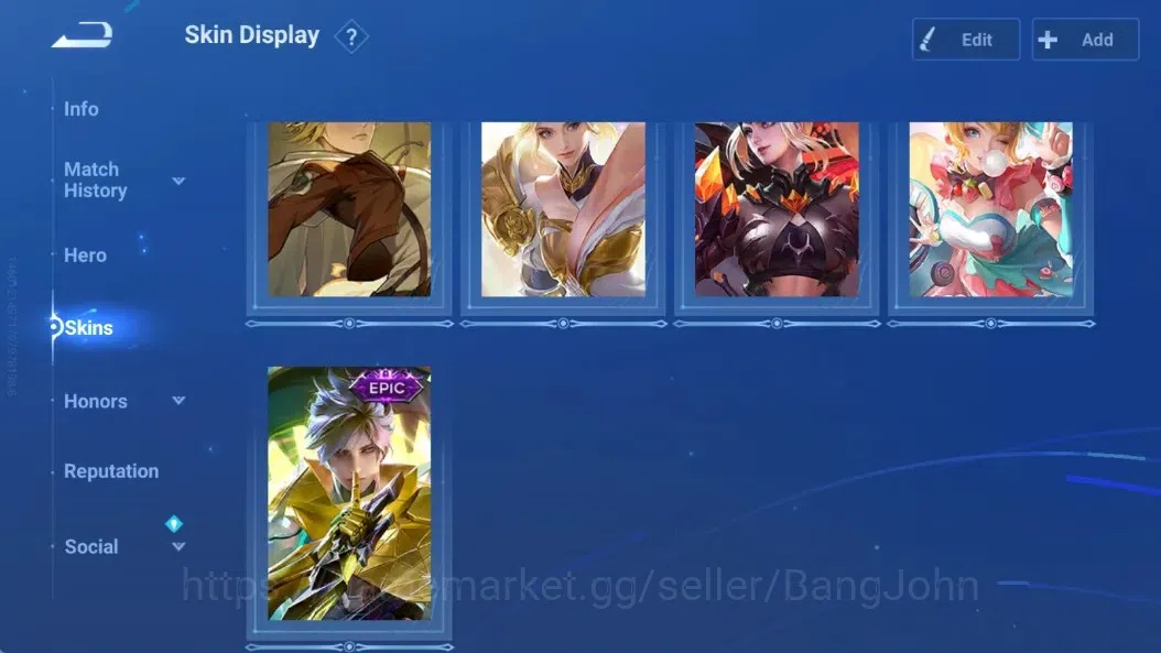 Honor of Kings Accounts Global|110H 111S|3 Legend [Kaizer(Demonplate),Musa image 5