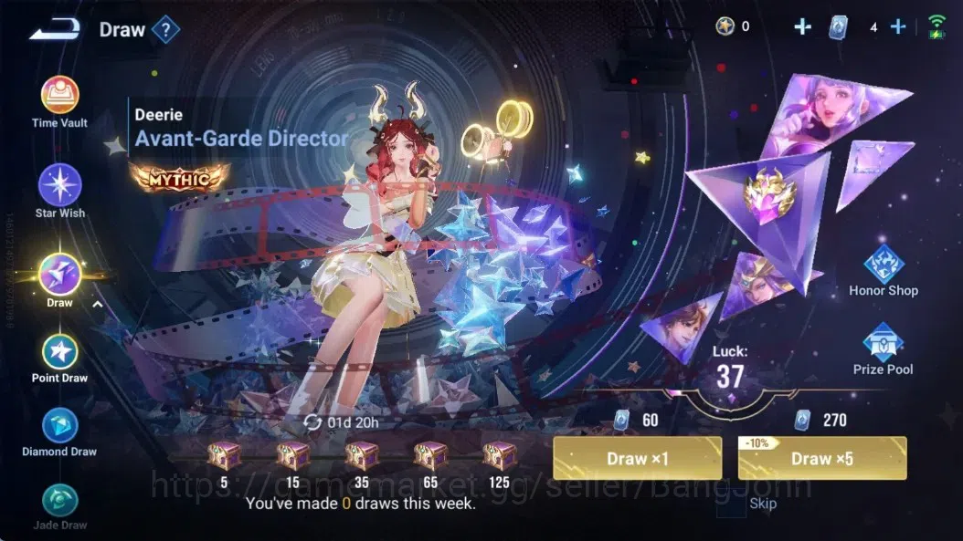 Honor of Kings Accounts Global|110H 111S|3 Legend [Kaizer(Demonplate),Musa image 9