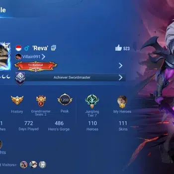 Honor of Kings Rare Skin Global|110H 111S|3 Legend [Kaizer(Demonplate),Musa image 1