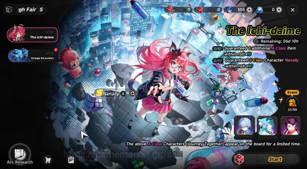 Neverness to Everness Accounts GLOBAL NA|HL 3|2 SSR [Nanally,Daffodill] +1 S-Clas image 5