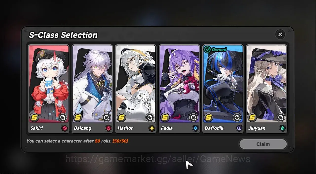 Neverness to Everness Accounts GLOBAL NA|HL 3|2 SSR [Nanally,Daffodill] +1 S-Clas image 7