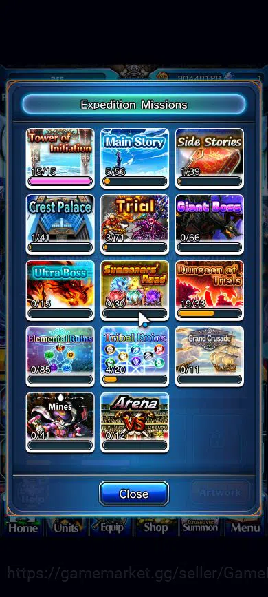 Grand Summoners Accounts Global|Rank 61|16 Ascend|MiyuTW,ChloeTW,MikotoTW,B image 6