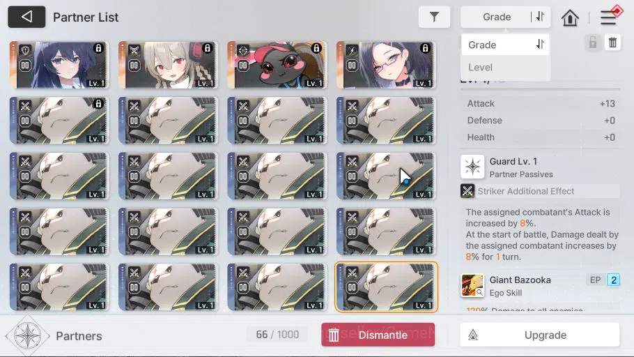 Chaos Zero Nightmare Accounts GLOBAL Lv5| 3 SSR (Haru,Orlea,Kayron) + 6 SR (Nia, image 6