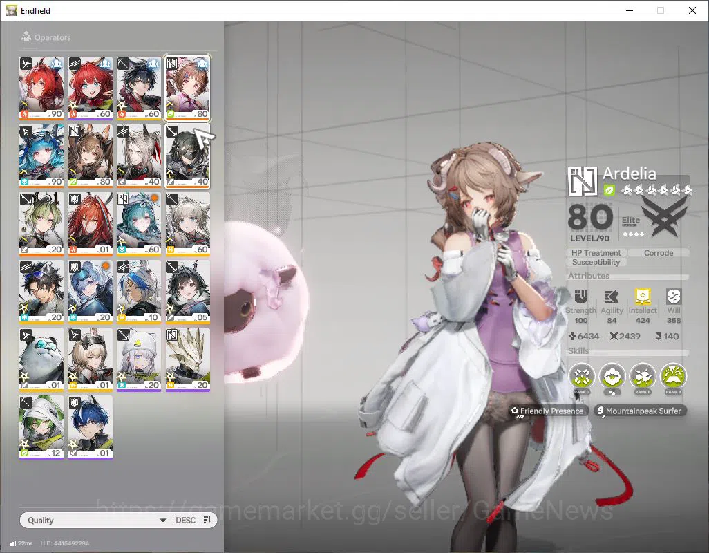 Arknights: Endfield Accounts ASIA|Lv 54|SSR 7(2Limit) [Laevatain+Sign,Ember,Gil image 3