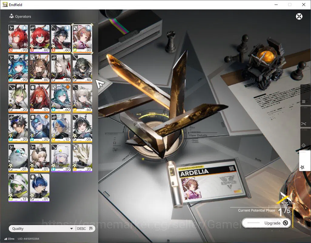 Arknights: Endfield Accounts ASIA|Lv 54|SSR 7(2Limit) [Laevatain+Sign,Ember,Gil image 9
