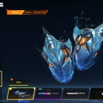 Blood Strike Accounts Collab Skin ASIA |Ultra Melee Katar - Selachian|Eternal Desert.E|6 Collab Gun|2 Collab Striker|8 Ultra