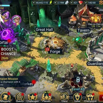 Raid: Shadow Legends Accounts Mid-Game Lv 40|1.25 Power|1 Mythical (Galleus)+29