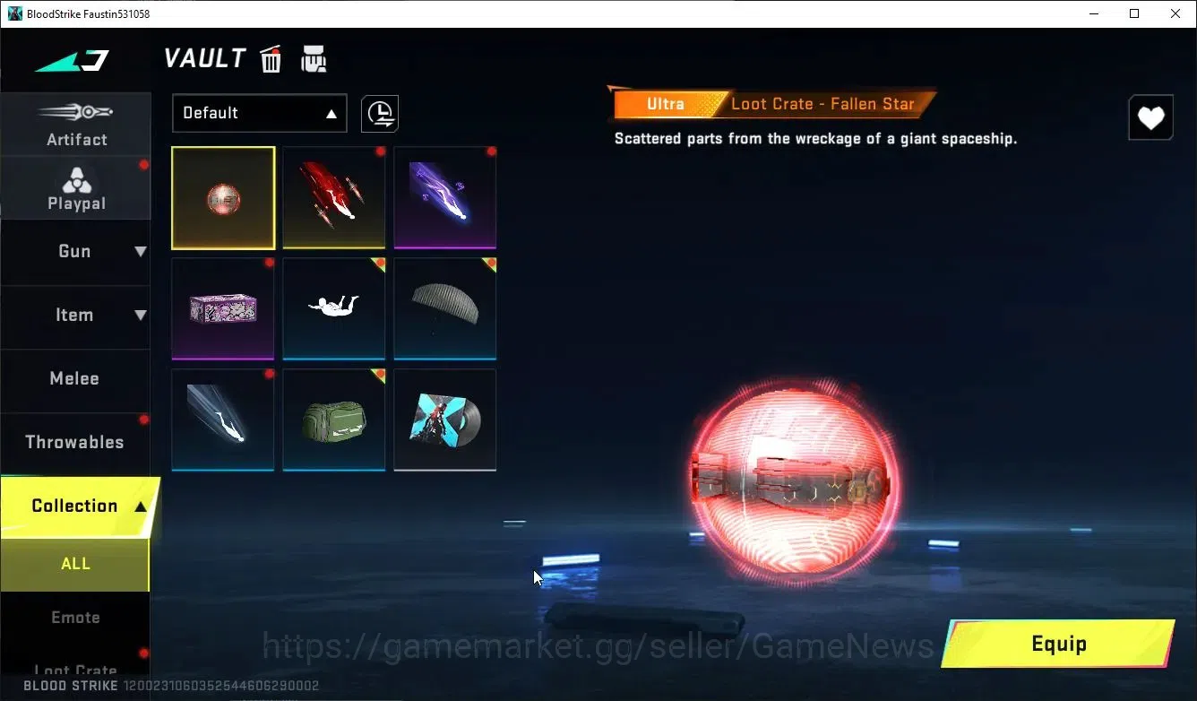 Blood Strike Accounts ASIA|1 ULTRA Striker ZERO-Agent Zero|M4A1 Lv5|AK47 image 11