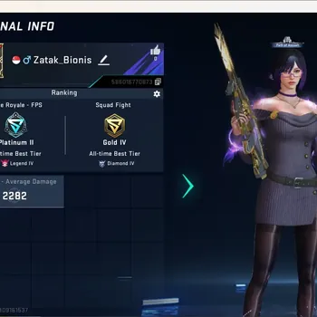 Blood Strike Accounts Others ASIA|2 Eternal Gun:AUG-Empyrean&MP7-Tidesong|1 Limited Gun|7 Ultra Gun|Ultra