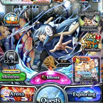 Grand Summoners Accounts End-Game Global|Rank 106|18 Ascend+6 TW|[Emiya,Marisa,Chloe,Saber,NF Mira,Shizu]+TW,S