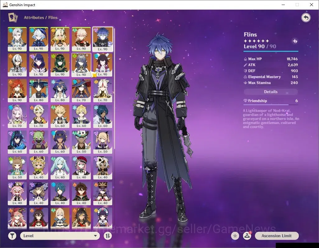 Genshin Impact Accounts ASIA|AR58|Neuvillette & Nefer Prem Team|12 Limit + image 15