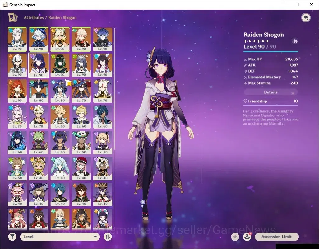 Genshin Impact Accounts ASIA|AR58|Neuvillette & Nefer Prem Team|12 Limit + image 17