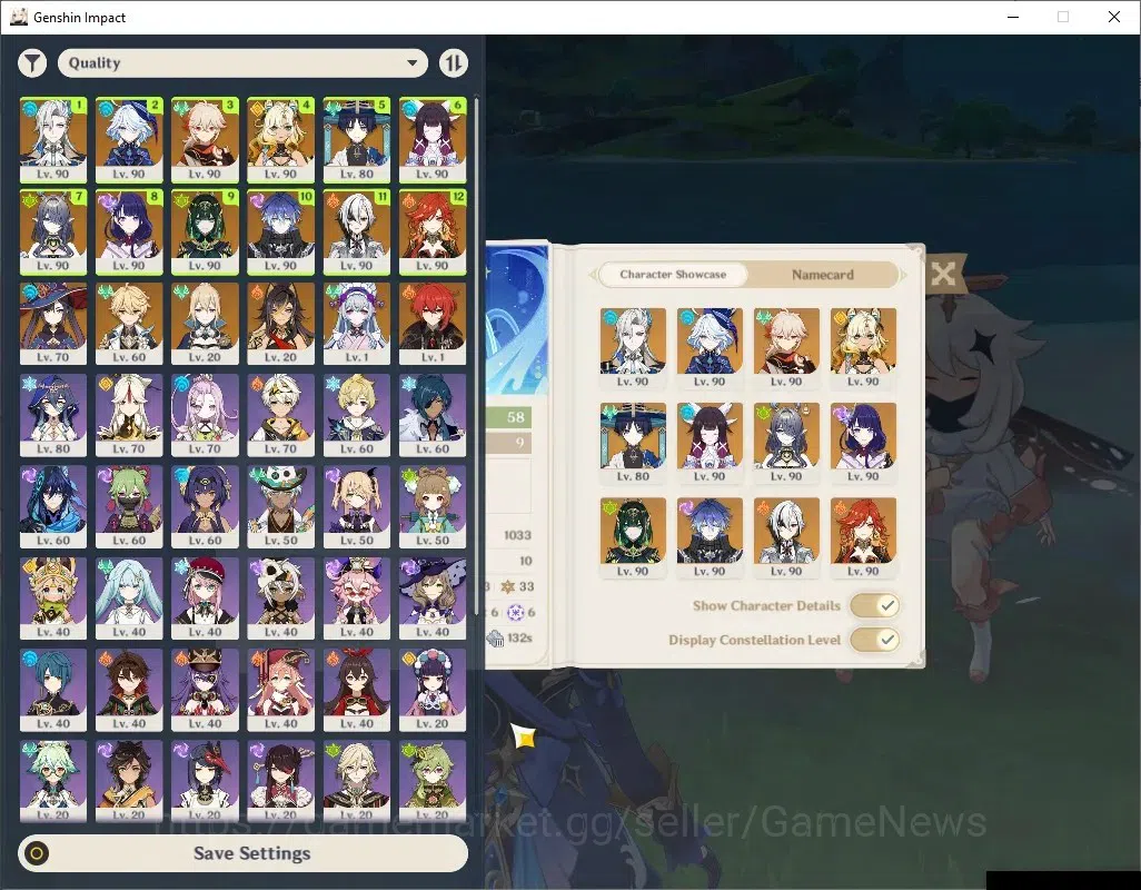 Genshin Impact Accounts ASIA|AR58|Neuvillette & Nefer Prem Team|12 Limit + image 2