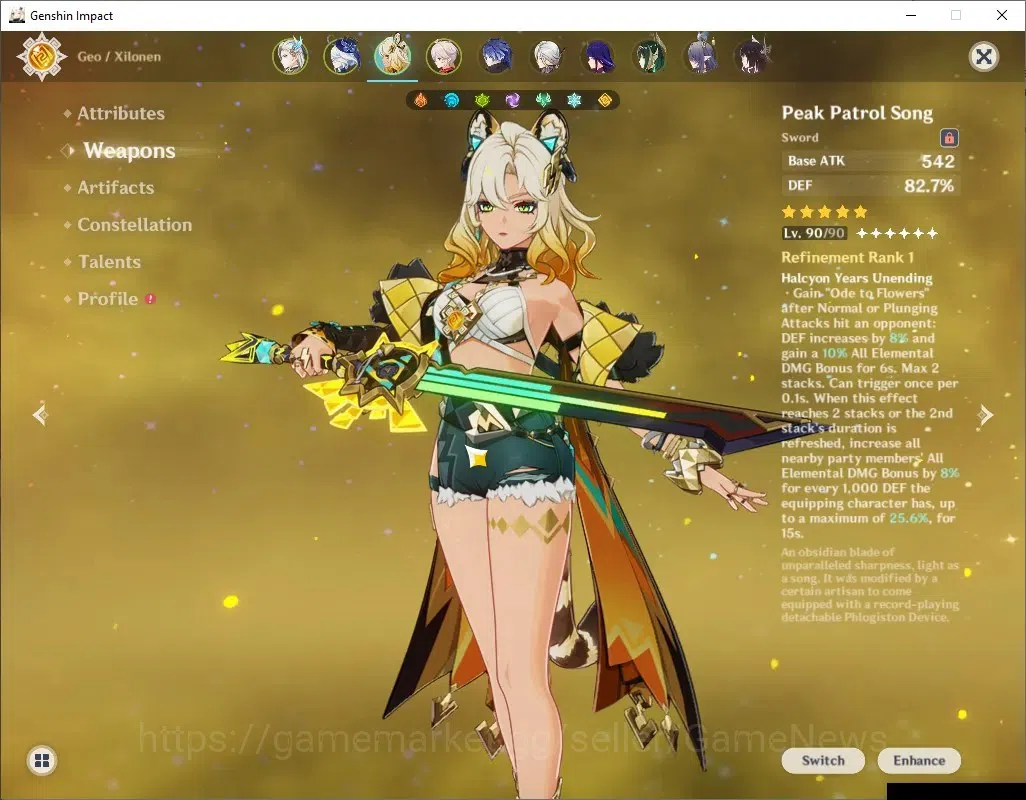 Genshin Impact Accounts ASIA|AR58|Neuvillette & Nefer Prem Team|12 Limit + image 8