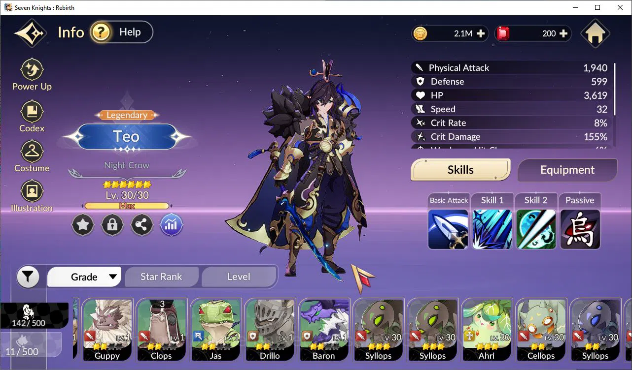 Seven Knights Re:Birth Accounts [Re:BIRTH] | Global |10 Legendary (TeoB6,YeonheeB6 image 12