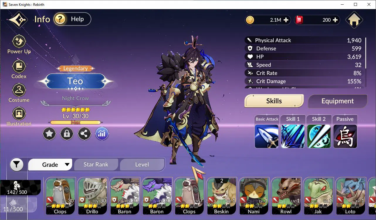 Seven Knights Re:Birth Accounts [Re:BIRTH] | Global |10 Legendary (TeoB6,YeonheeB6 image 13