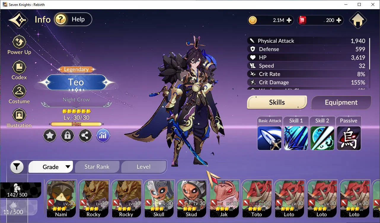 Seven Knights Re:Birth Accounts [Re:BIRTH] | Global |10 Legendary (TeoB6,YeonheeB6 image 14