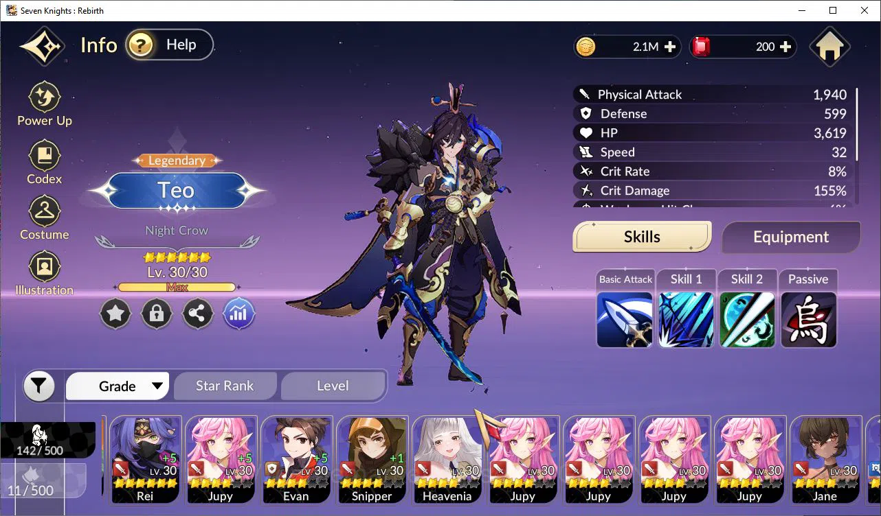 Seven Knights Re:Birth Accounts [Re:BIRTH] | Global |10 Legendary (TeoB6,YeonheeB6 image 17