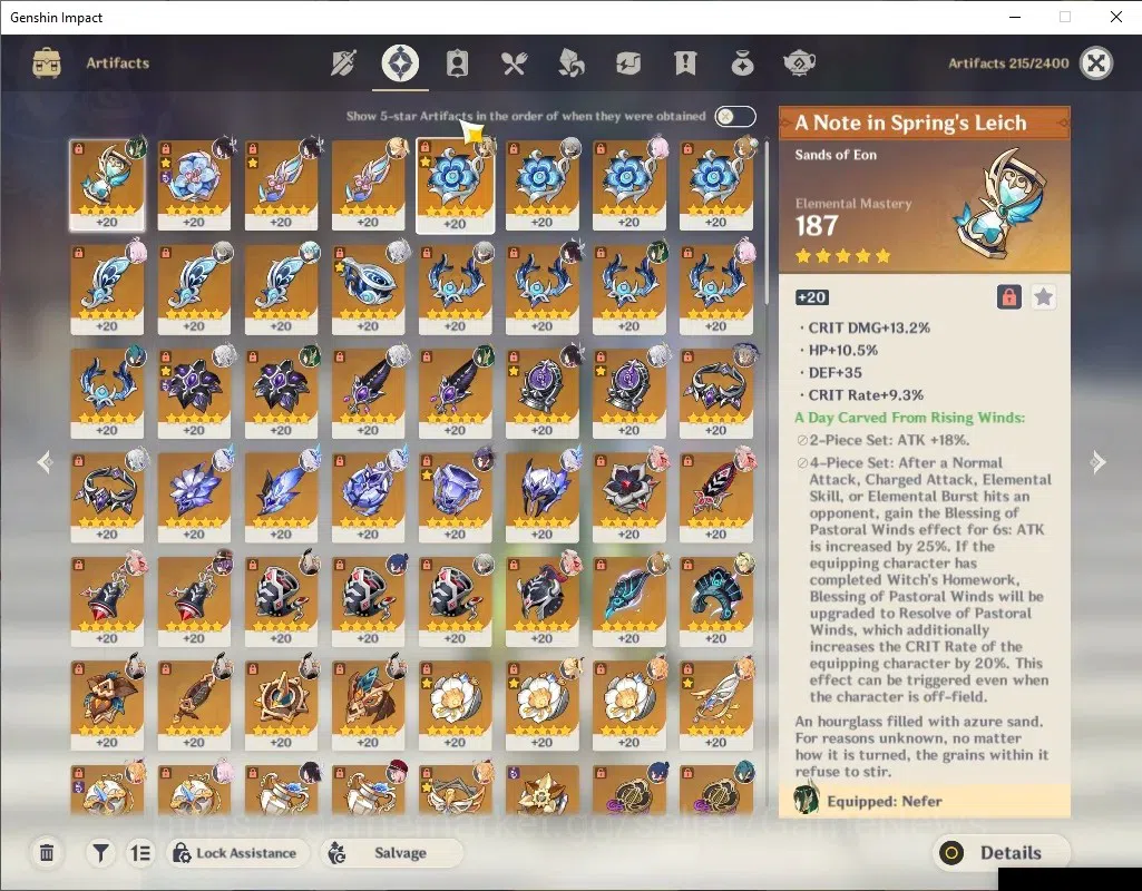 Genshin Impact Accounts ASIA|AR 57|Semi PremTeam Skirk|6 Limited+2(*5Wep)| image 4