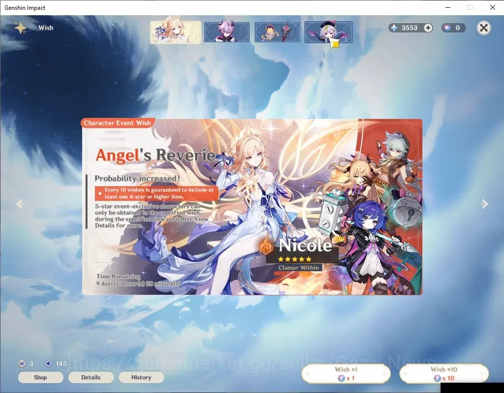 Genshin Impact Accounts ASIA|AR 57|Semi PremTeam Skirk|6 Limited+2(*5Wep)| image 9