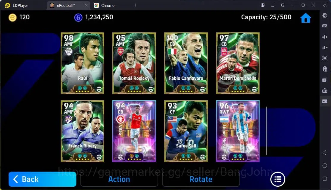 eFootball Accounts Mobile|PW 3171|Epic Maldini,Shevchenko,Batistuta,R image 5