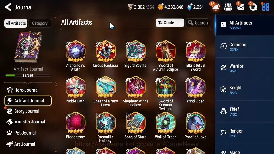 Epic Seven Accounts GLOBAL UNVERIF|New Era|8 ML(Salome,LOT Scales,Beli image 11