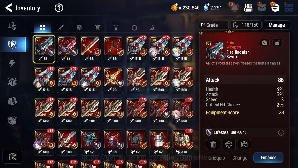 Epic Seven Accounts GLOBAL UNVERIF|New Era|8 ML(Salome,LOT Scales,Beli image 5