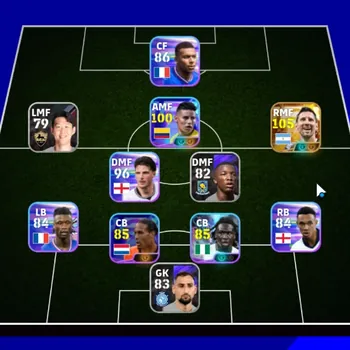 eFootball Accounts Others Android|Power 2623|Big Time Lionel Messi 15 Jul'26|Show Time James Rodriguez,Calvin